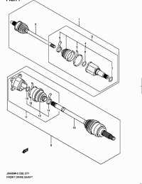 4411765J00-JOINT ASSY, WHEEL SIDE RH