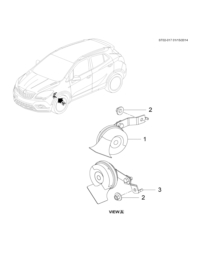 90870755-Horn assy