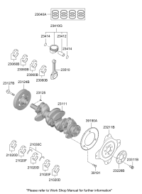 231112J001-CRANKSHAFT ASSY