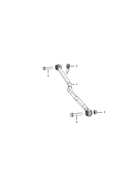 68317849AA-TRACK BAR FRONT