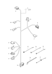 4M0972726-Flat contact cover w/shield