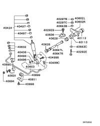 MB831039-LINK KIT,F/SUS STABILIZER