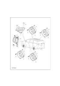 C00081444-Speaker assy-front