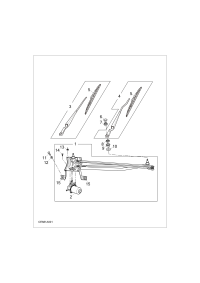 C00066854-Nut wiper arm