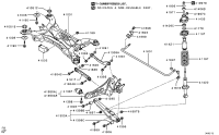 4100A305-CROSSMEMBER,RR SUSP