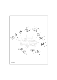 C00047769-Bracket (l), parking sensor