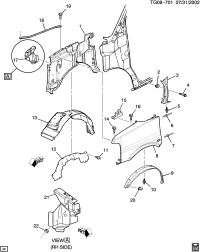 11561878-RETAINER,PUSH PIN W/SEAL,FITS 8.0-8.25 DIA HOLE IN 3-7MM THK PNL(F/FDR EXTN)
