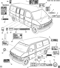 10426427-LABEL,CHILD ST LOC(WARNING CHILD SEAT)(ENGLISH/ARABIC)