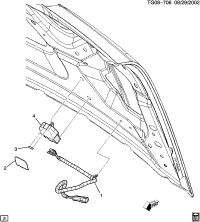 12450086-LAMP,U/HOOD(INCLS 2,3)(MATING CONN USE 15306302)