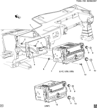19115968-KNOB,RDO TUNING CONT(PART OF 7,13)