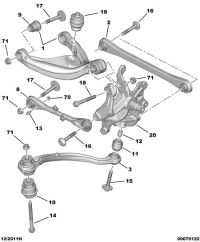 516677-Stopper, damper rr