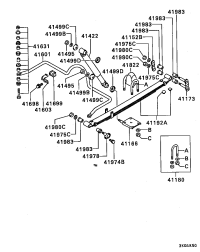 MB912915-U-BOLT KIT,RR SUSP S