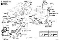 16575F2130-Bracket, water hose clamp, no.3