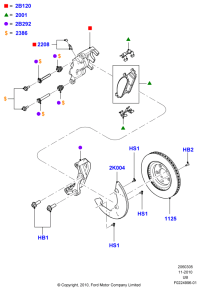 CB5Z1125A-Warranty-pass/disc-brake