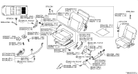 892225LF0A-COVER-LEG 3RD SEAT