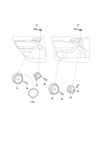 5L0035411J-Speaker sub-assy