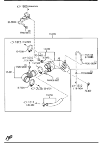 S08472409-Nut, o/s handle-rr dr