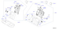 886032FP0B-Kit assy-headrest lifter