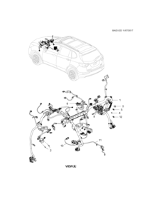 84063689-Harness, instrument panel (incl 6-11)