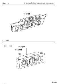 5590004160B1-CONTROL ASSY, AIR CONDITIONER