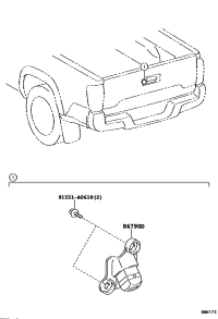 8679004030-CAMERA ASSY, TELEVISION, RR