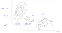 44090AG010-SPRING-RETURN,REAR BRAKE SHOE