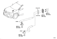 872090R200-HOSE, HEATER WATER, INLET