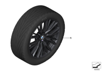 36112459543-RDC complete wheelset summer black matt