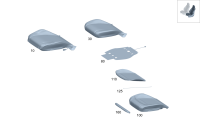 16791033018T38-* Cover, driver cushion