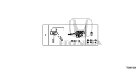 06350TR0H11-Cylinder set, key lock