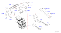 278713DF0A-Duct, passenger side vent