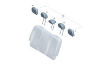 16797056028T38-Headrest assy