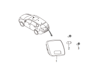 4123100XKZ16AD4-Lamp assy-dome