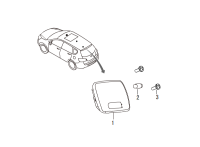 4123100XKZ16A-Lamp assy-dome