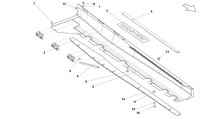 400853373C-MOLDING FOR SILL PANELTRIM
