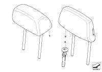 52207246491-Headrest leather