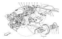 250082-Set of brake booster comp.