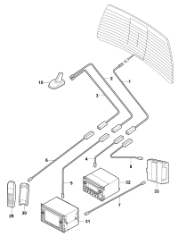 3BD035550G-Antenna cable
