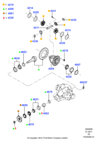 9L3Z4204C-Case-differential