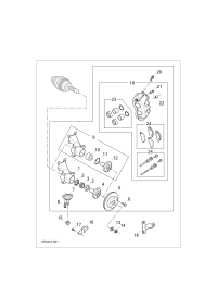 C00038272-Knuckle assy (r), front