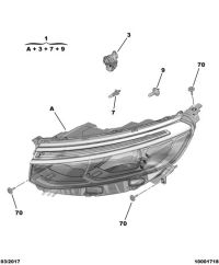 YL00498080-Headlamp assy