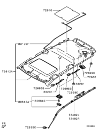 7030A819-Curtain assy-side air lh
