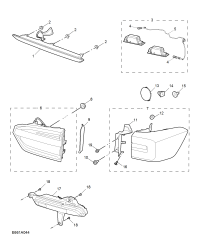 10199544-Lamp assy, tailgate side