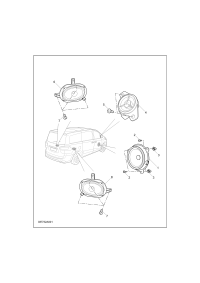 C00016866-Speaker assy-front