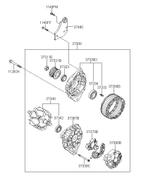 374602B056-BRACKET-GENERATOR