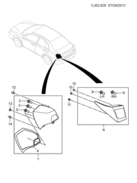 9007518-Taillight (incl 2-5)