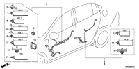 32751T9AP00-Harness, drivers door