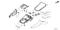 347603W0A01-LIGHT ASSY., CENTER TRAY & FOOTWELL