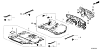 833013F0H01ZA-Carpet assy-front floor