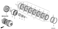 22540RYF003-Disc comp, 2nd clutch